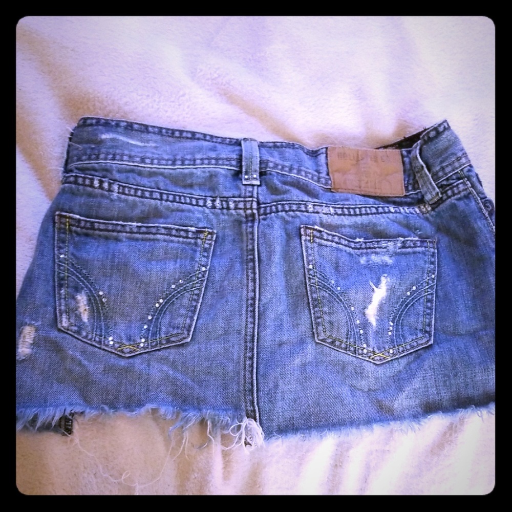 Denim skirt